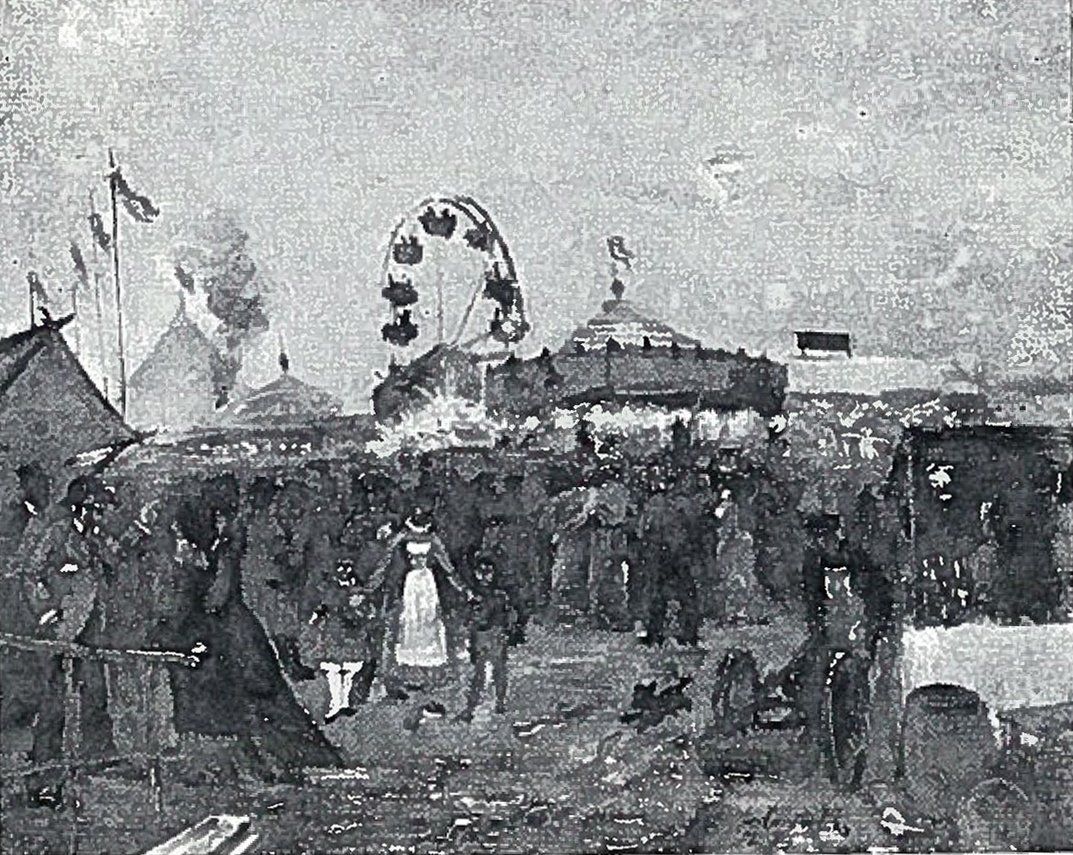  Oktoberwiese in Munchenn av Lovis Corinth