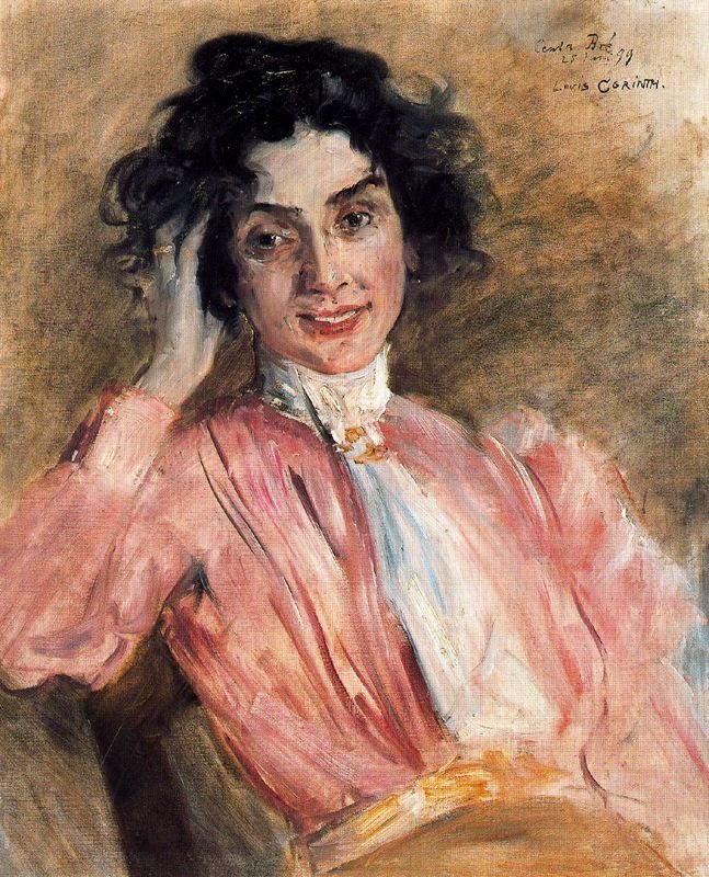  Portrat Centa Bren av Lovis Corinth
