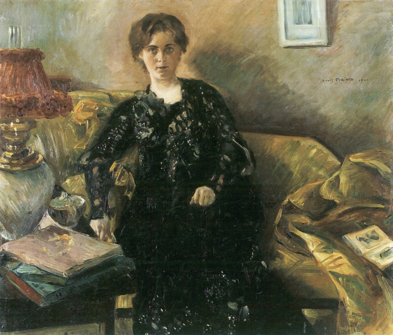  Portrat Frau Korfiz Holmn av Lovis Corinth