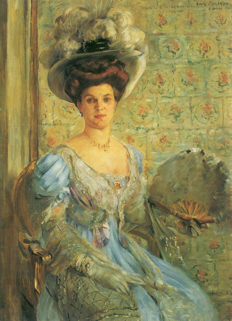  Portrat Grafin Finkh Eleonore von Wilken av Lovis Corinth