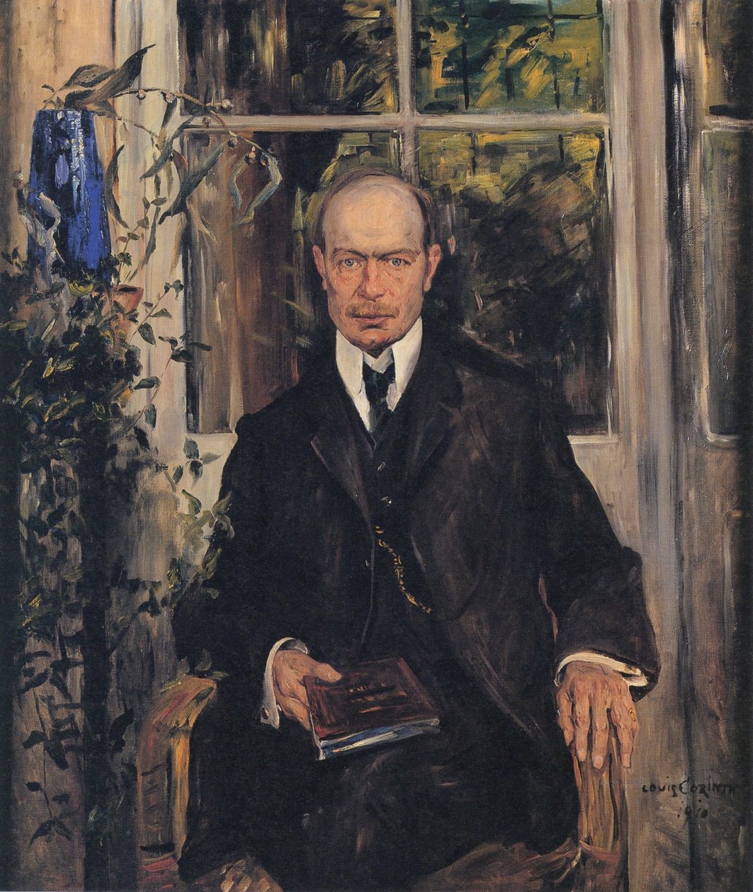  Portrat Henry B. Simmsn av Lovis Corinth