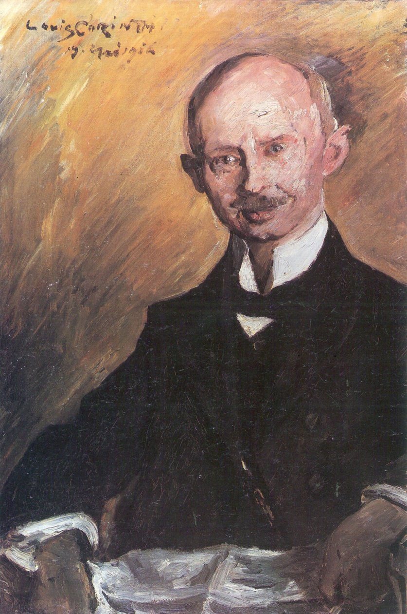  Portrat Otto Winter a pharmacist from Hannovern av Lovis Corinth