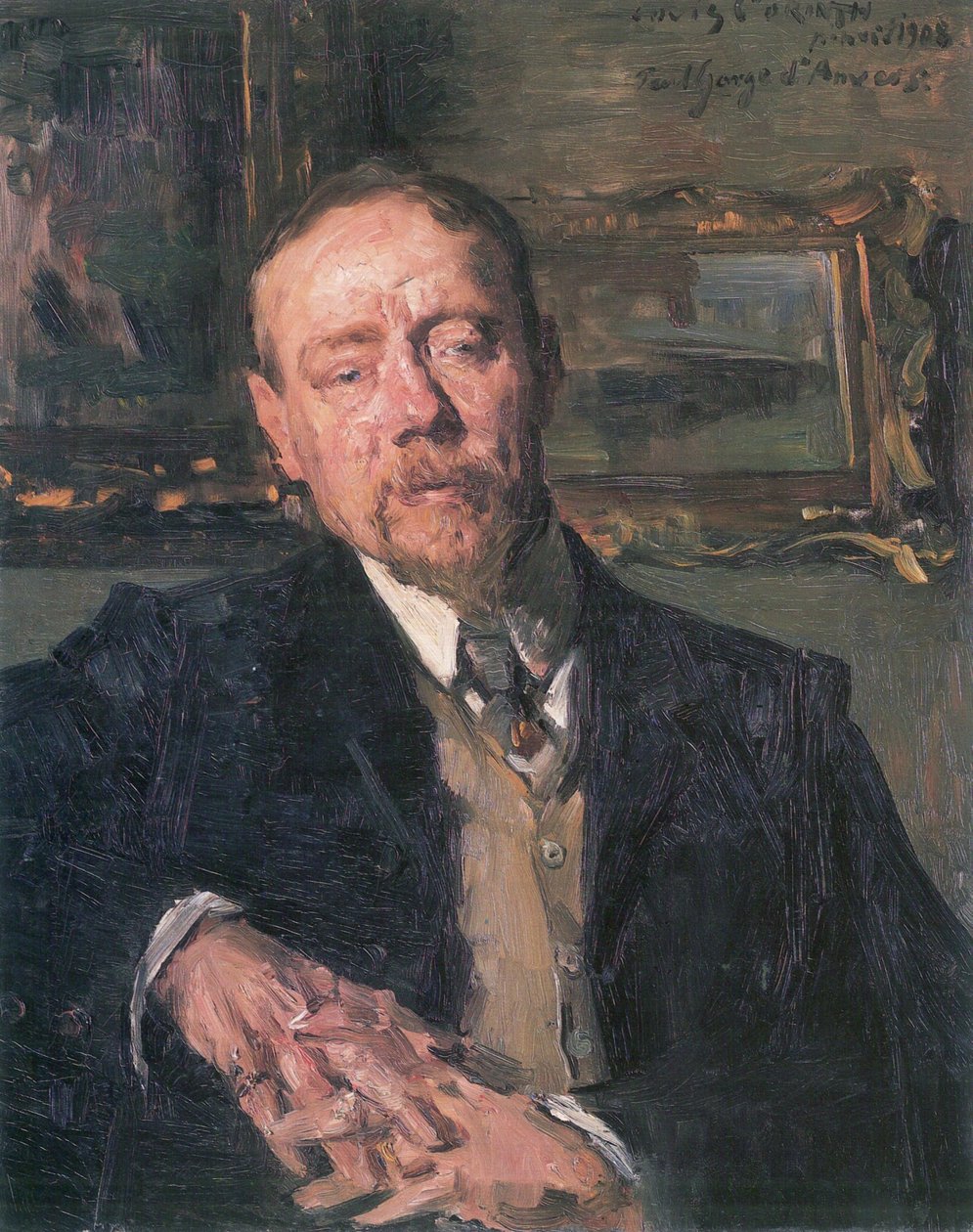  Portrat des Malers Eugene Gorgen  av Lovis Corinth