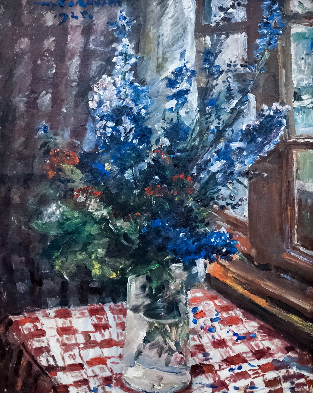  Ritterspornn av Lovis Corinth