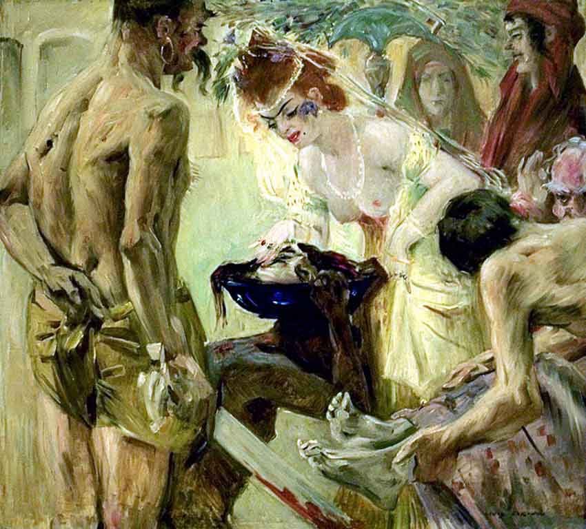  Salome, I. Fassungn av Lovis Corinth