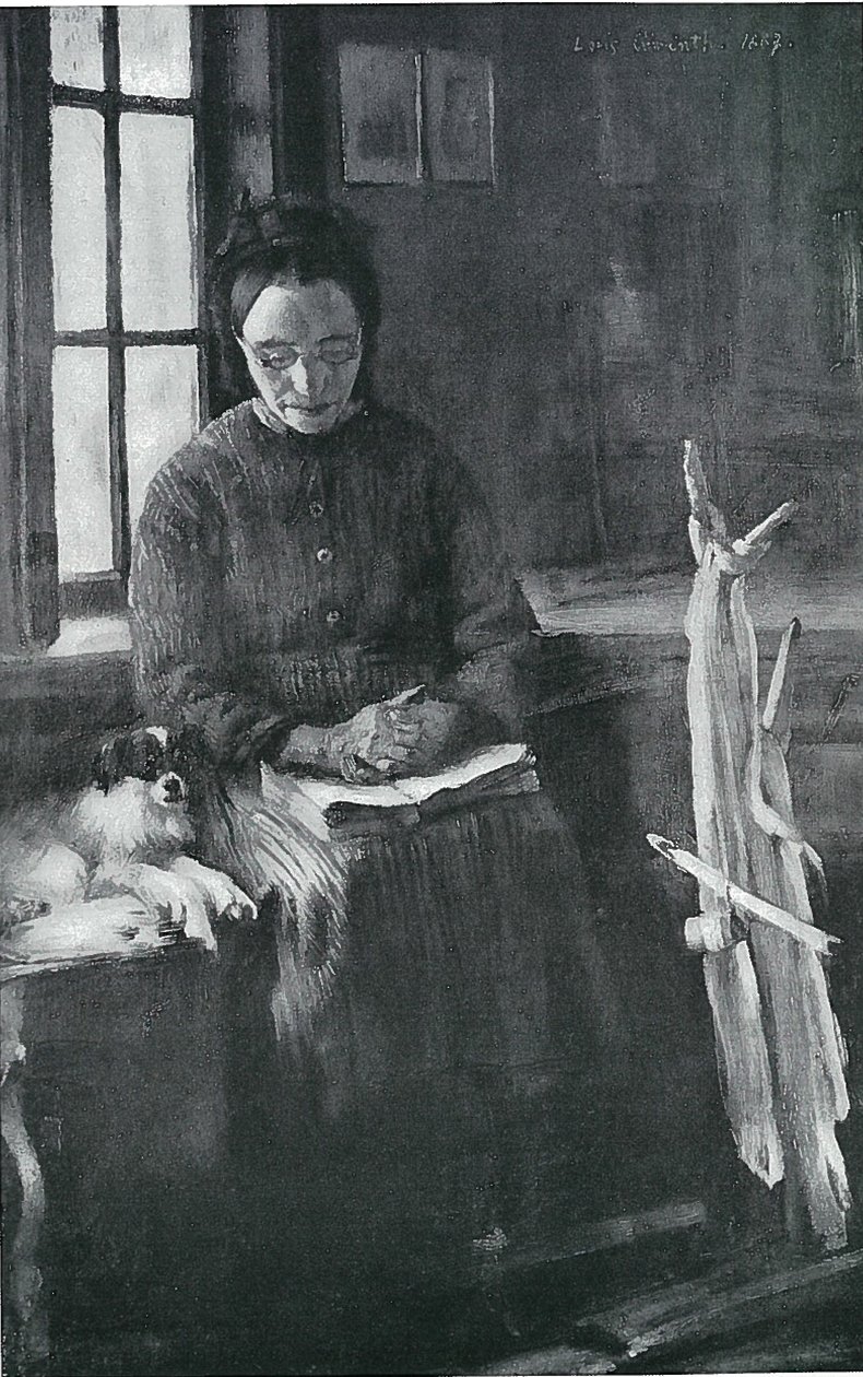  Sonntagsfriedenn av Lovis Corinth