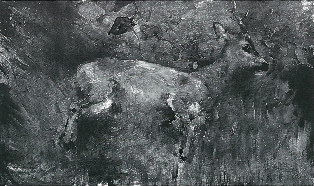  Toter Rehbockn av Lovis Corinth