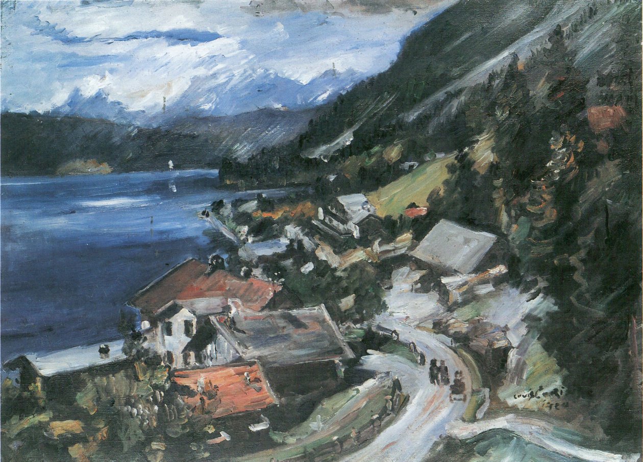  Walchensee, Serpentinen av Lovis Corinth