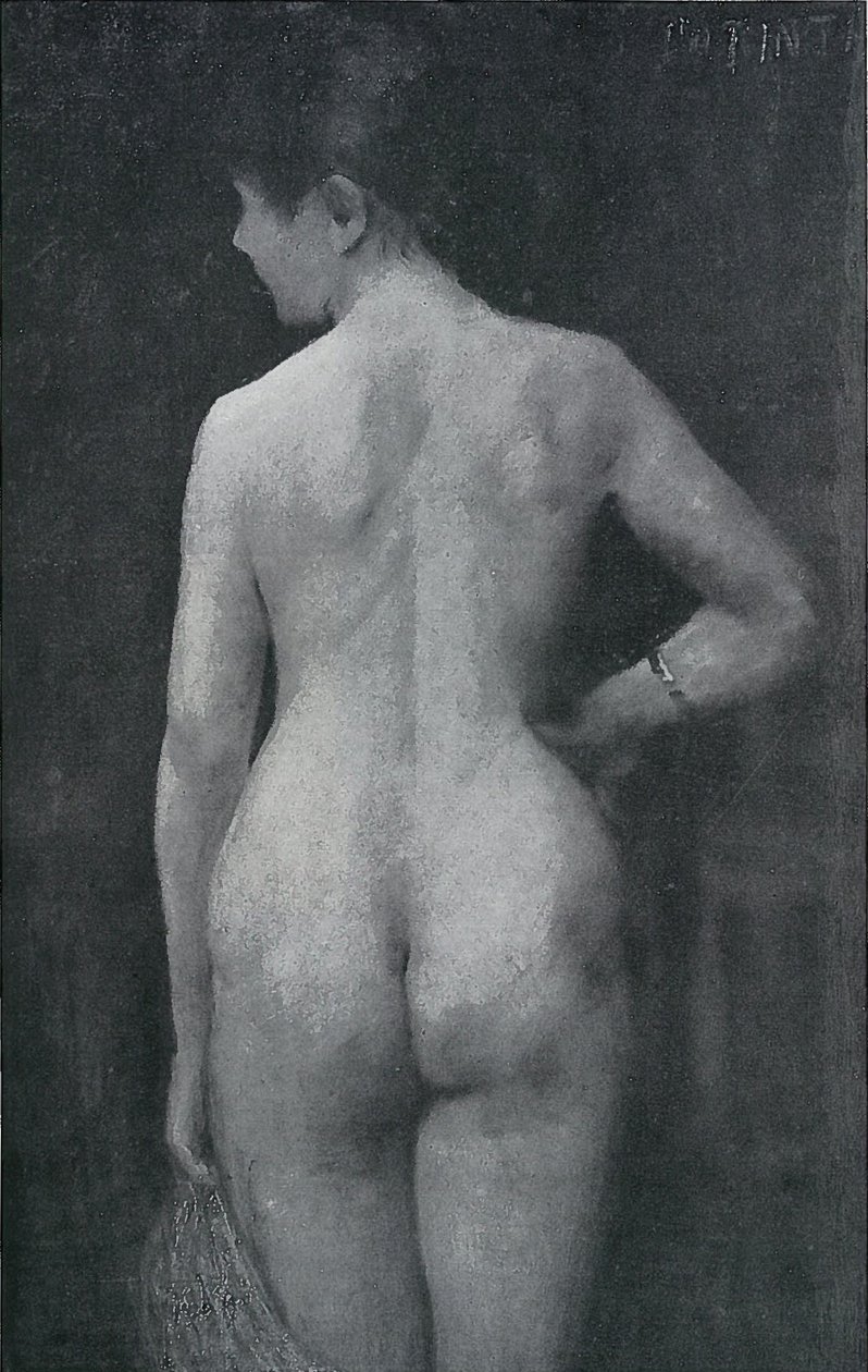  Weiblicher Aktn av Lovis Corinth