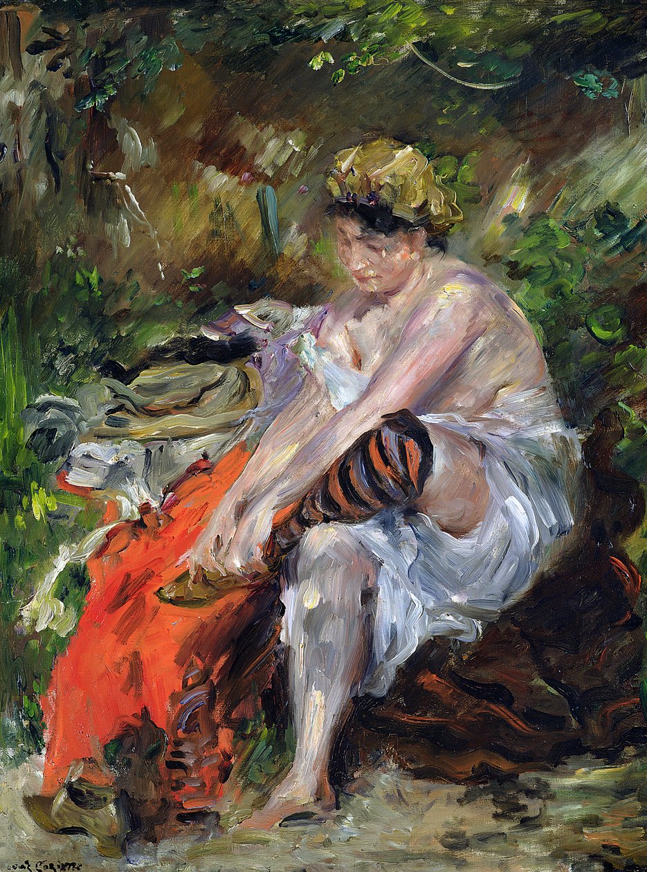 Efter Simningen, 1906 av Lovis Corinth