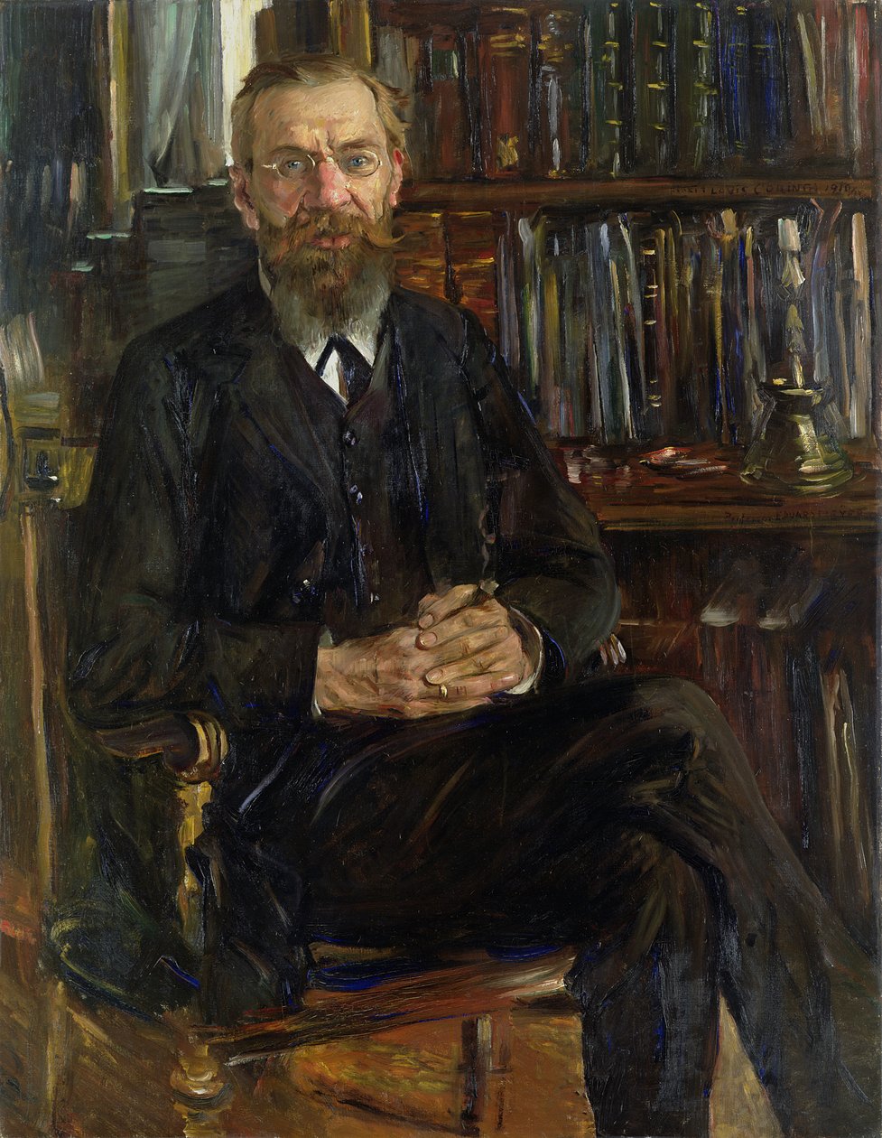 Porträtt av dr Edward Meyer (1855-1930) 1910-11 av Lovis Corinth