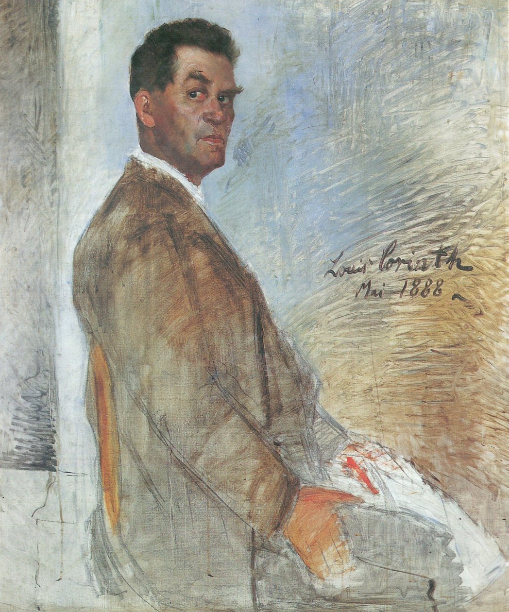 Portrait of Franz Heinrich Corinth av Lovis Corinth