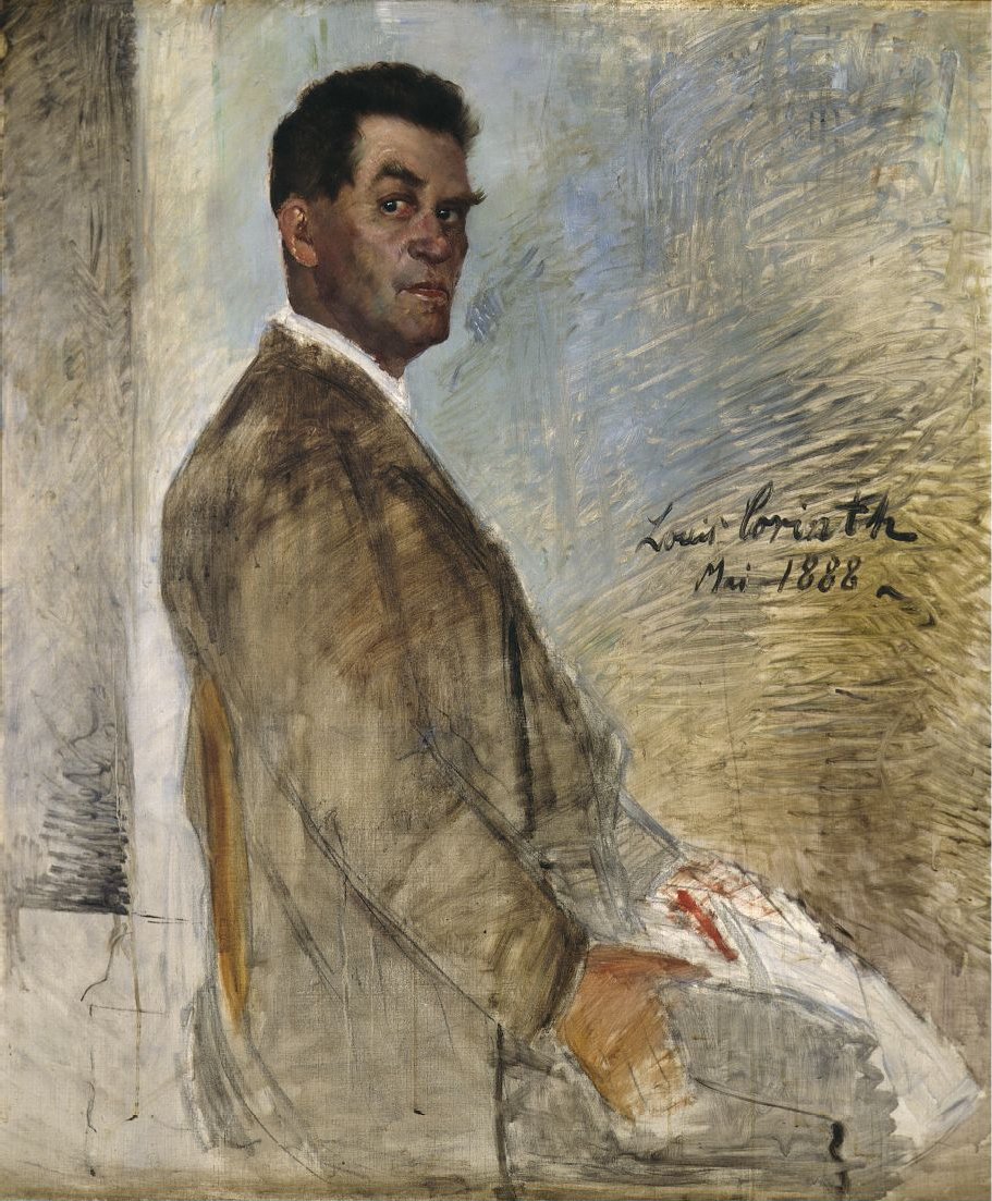 Portrait of Franz Heinrich Corinth, the Artists Father av Lovis Corinth