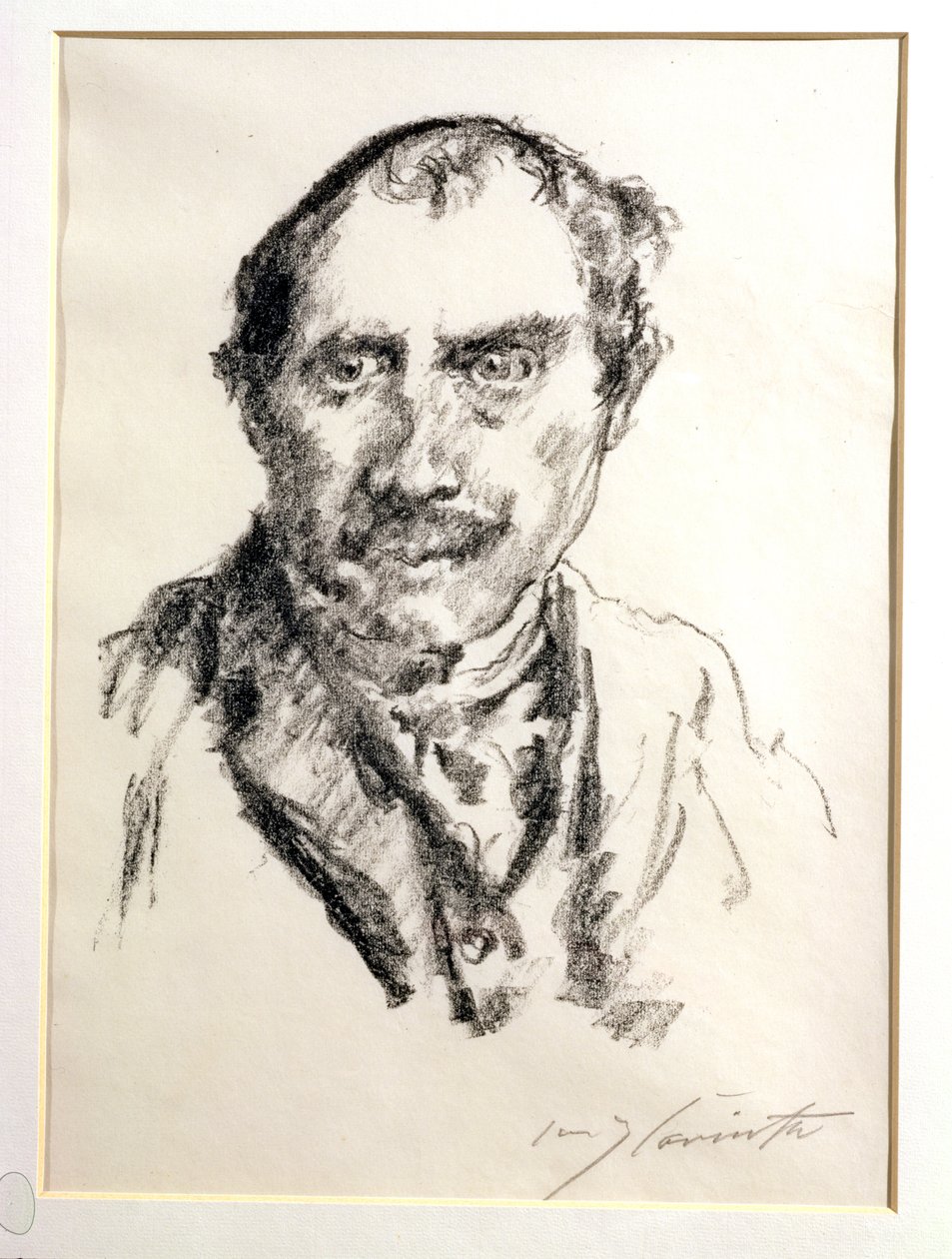 Självporträtt, 1920 av Lovis Corinth