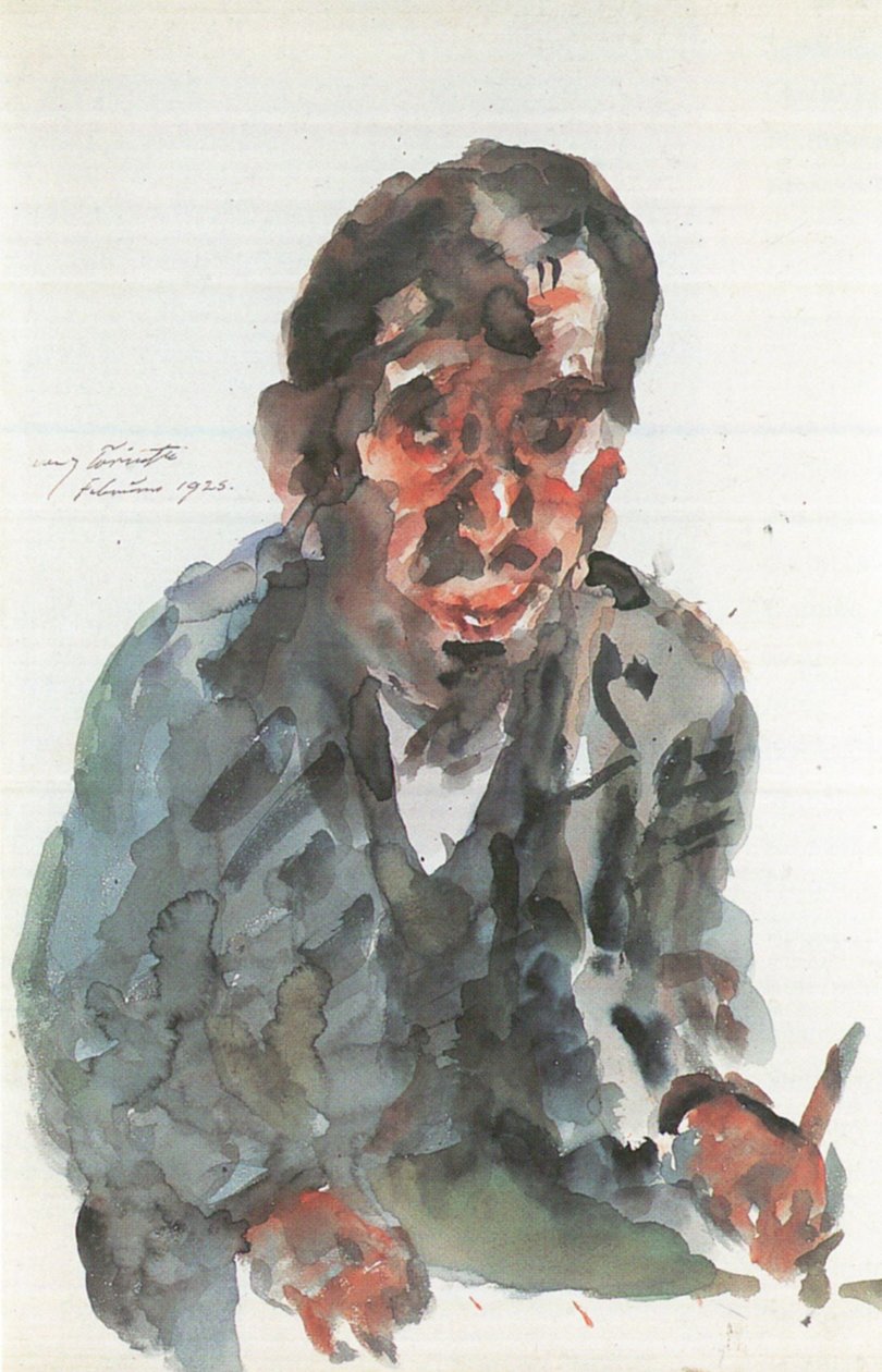 Self-portrait av Lovis Corinth