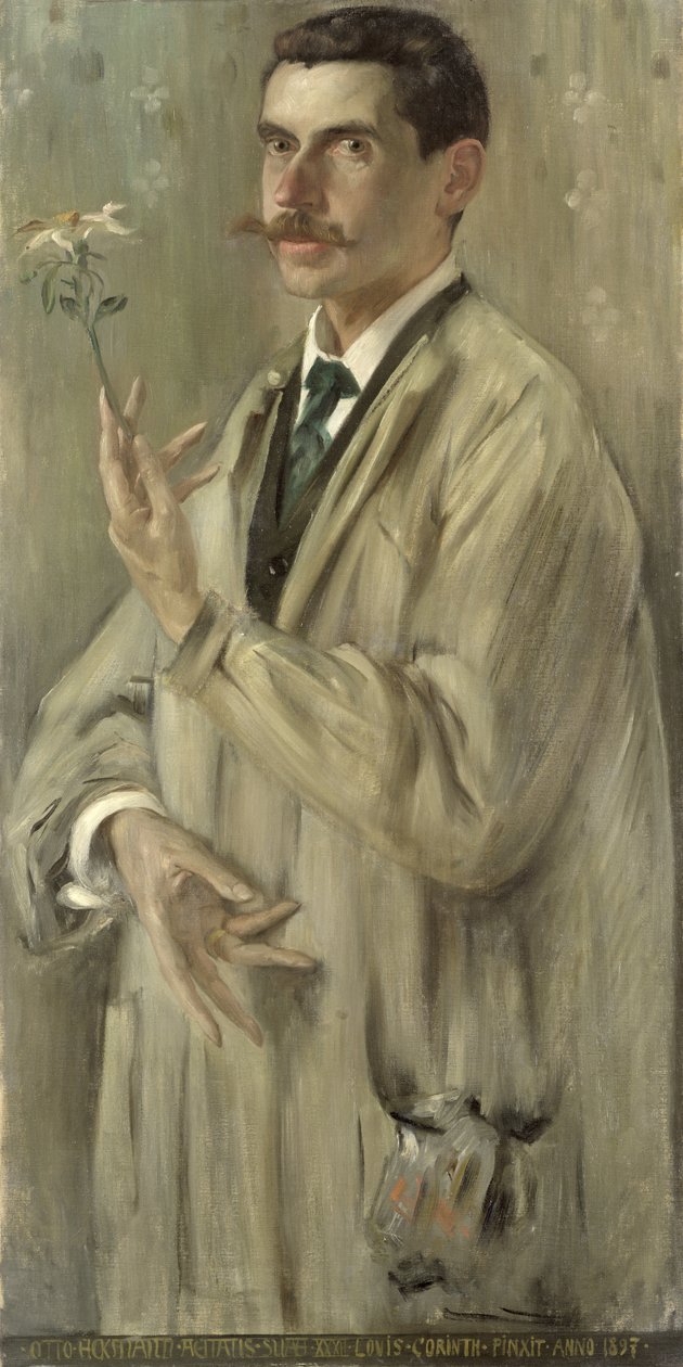 The Painter Otto Eckmann (1865-1902) 1897 av Lovis Corinth