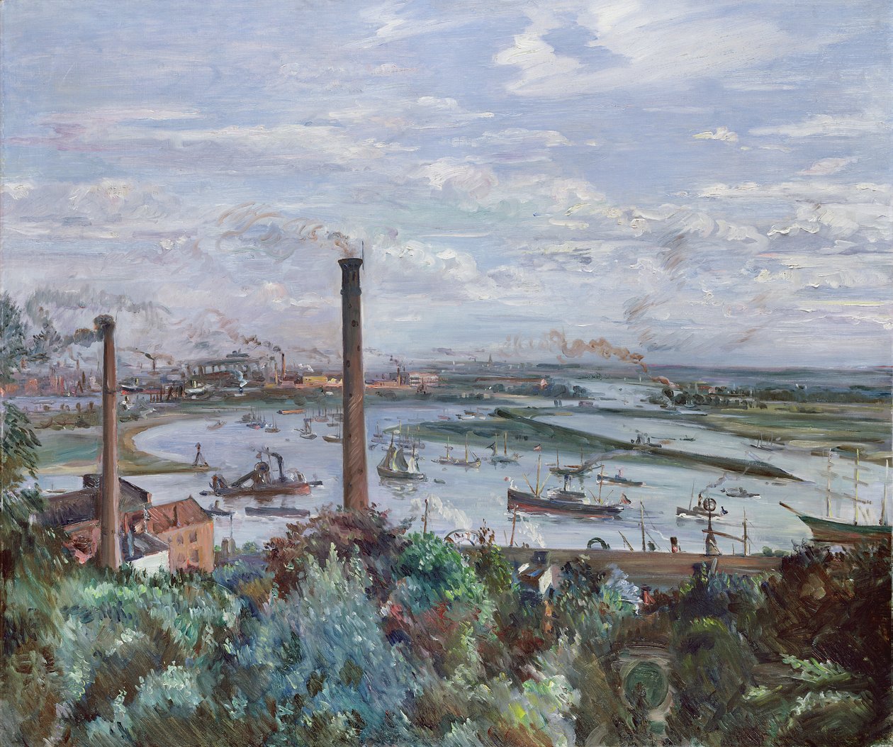 Utsikt över Kohlbrand, 1911 av Lovis Corinth