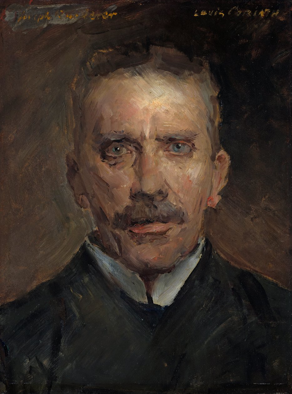 Poeten Josef Ruederer av Lovis Corinth