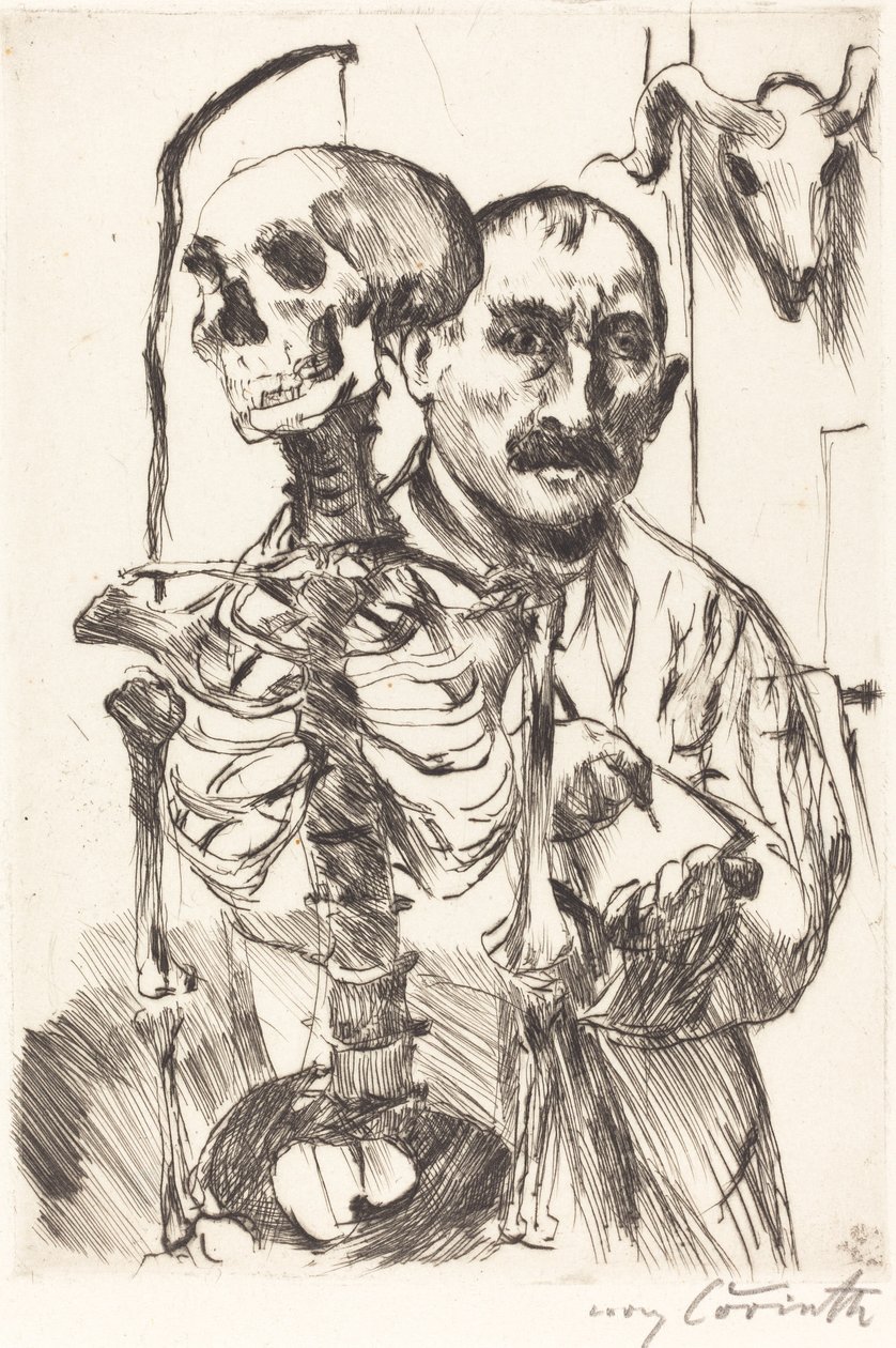 Konstnären och döden II Konstnären och döden II, 1916. av Lovis Corinth