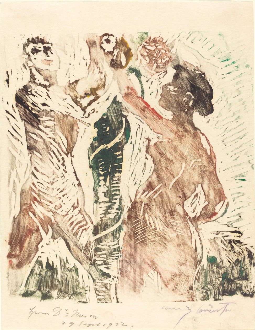 Människans fall av Lovis Corinth