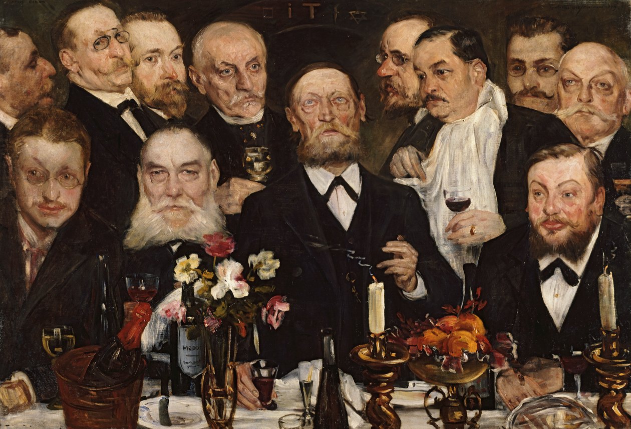 Logenbröderna av Lovis Corinth