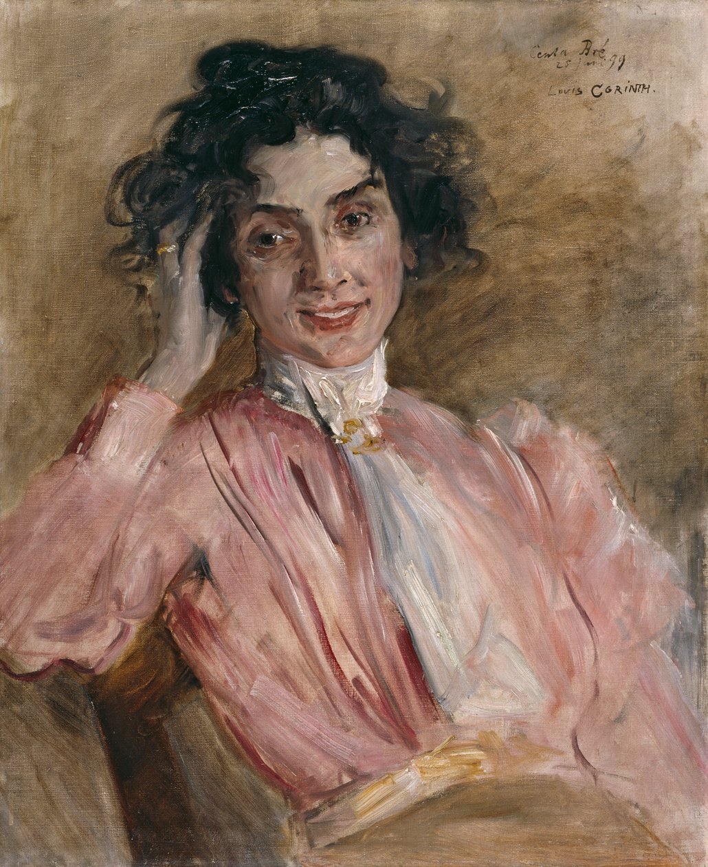 Skådespelerskan Centa Bré av Lovis Corinth