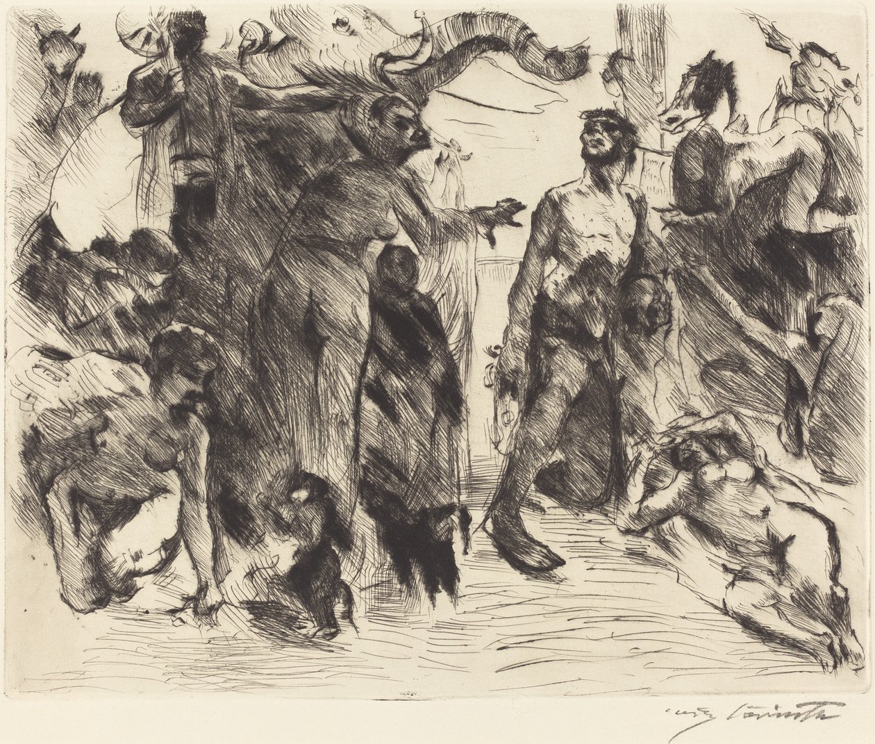 Sankt Antonius frestelse av Lovis Corinth