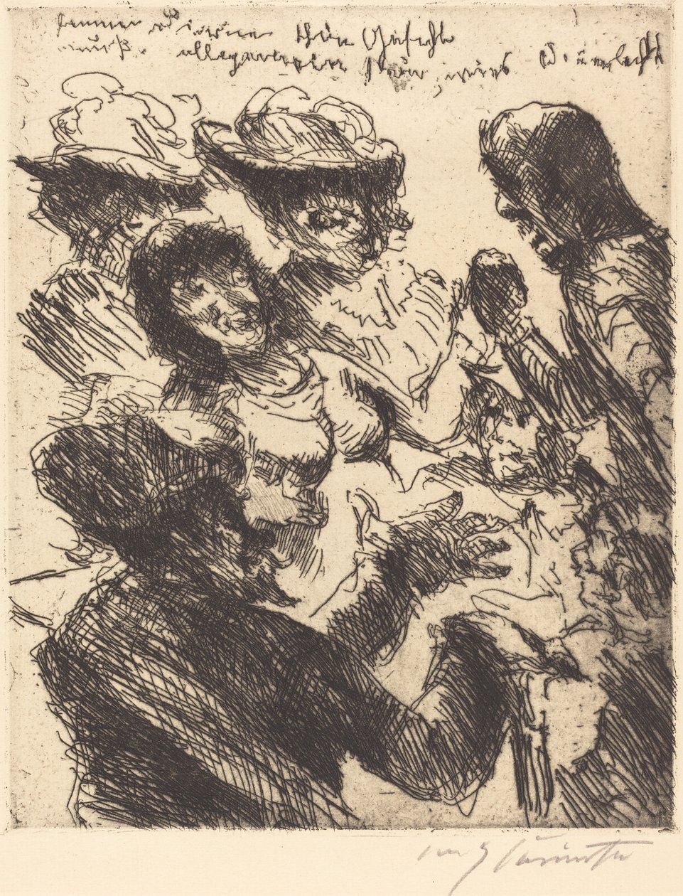 En horas vackra ansikte måste vara lika universellt som solljus..., 1923. av Lovis Corinth
