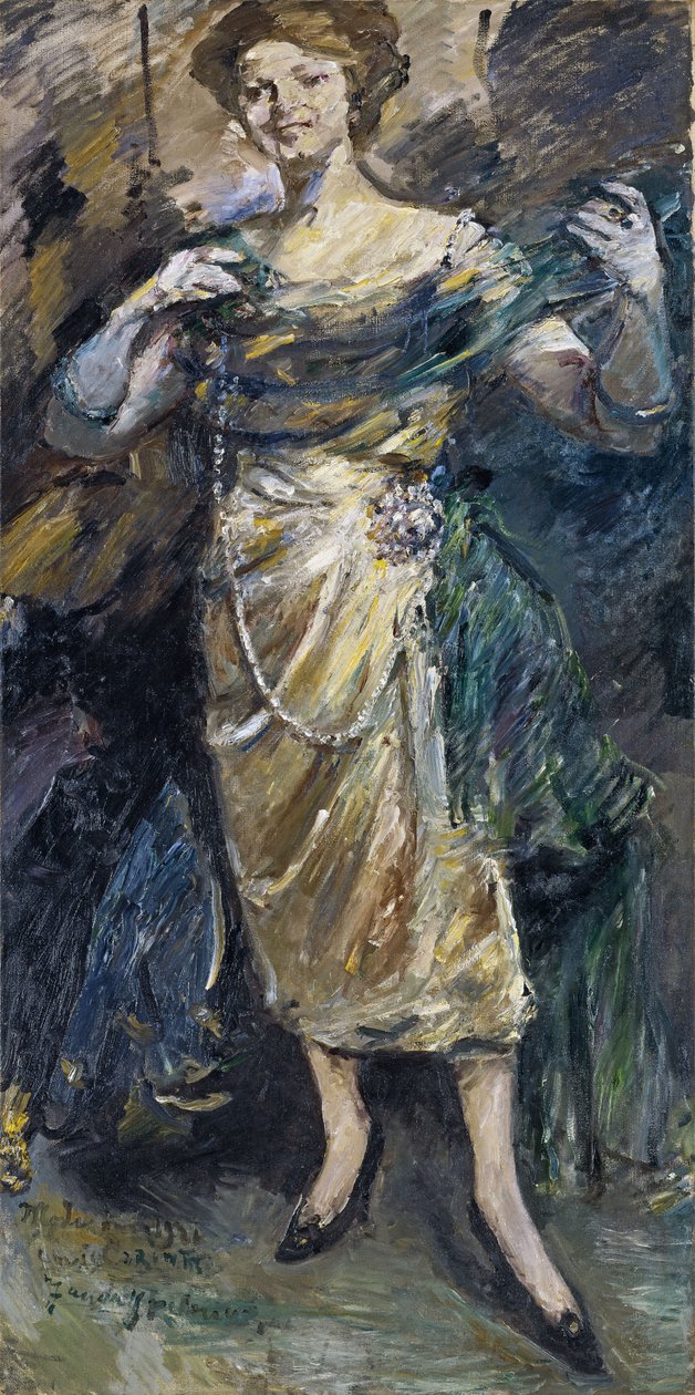 Modevisning, 1921 av Lovis Corinth