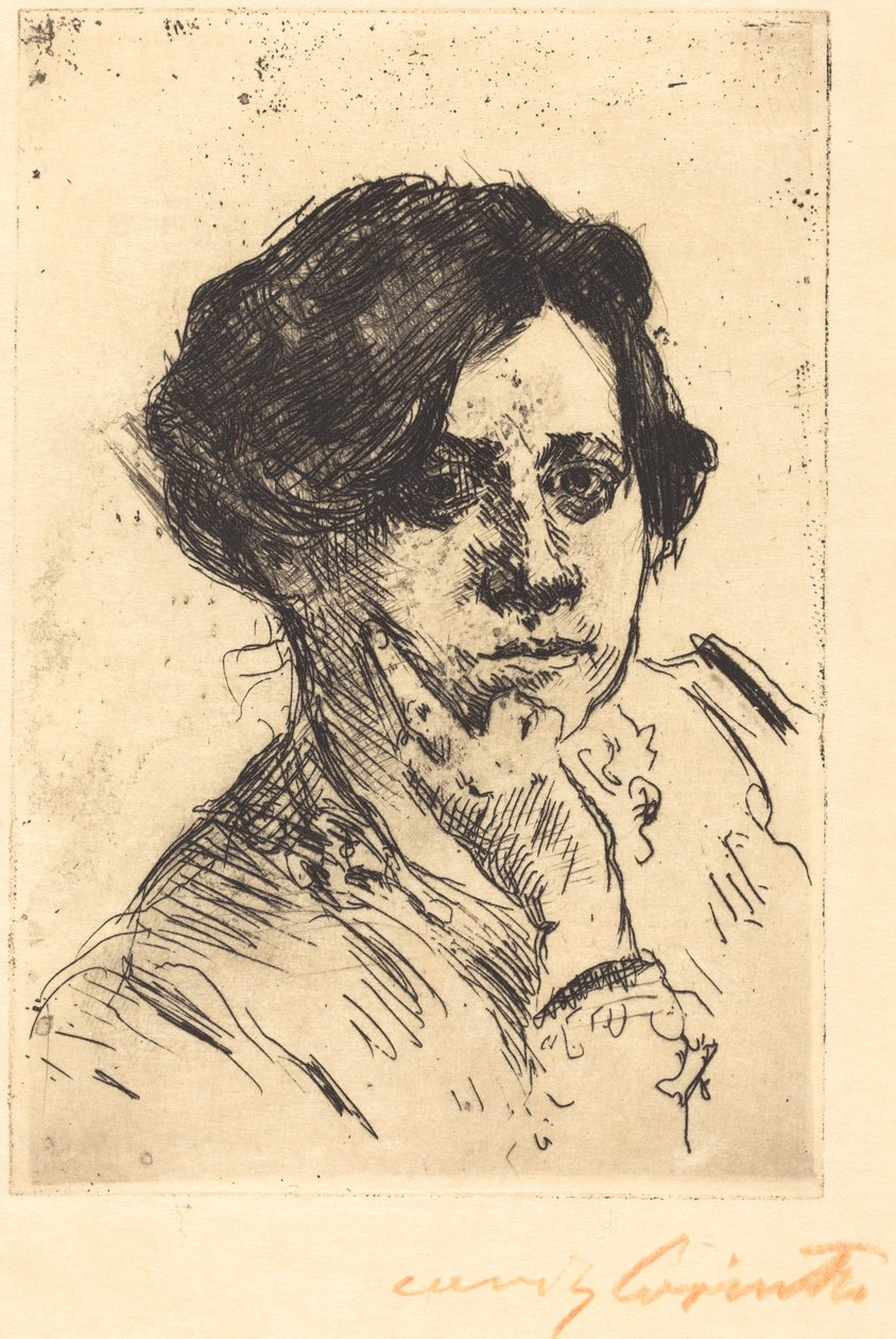 Chef för kvinnan, 1911. av Lovis Corinth