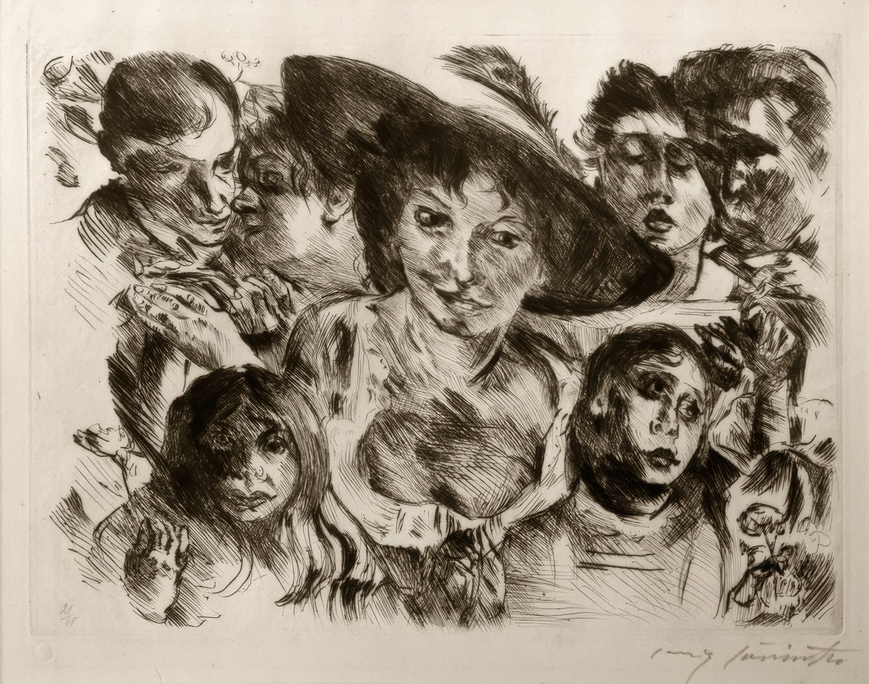Glädje i livet av Lovis Corinth
