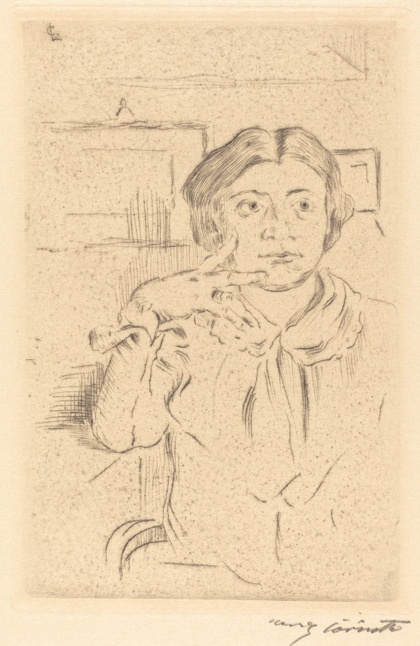 Konstnärens fru av Lovis Corinth