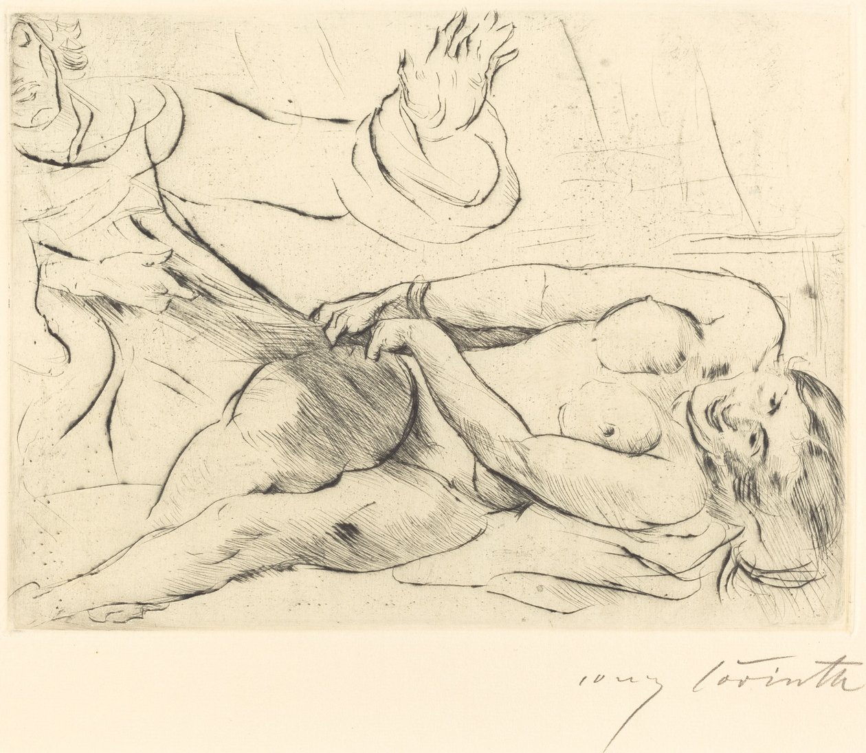 Josef och Potifars hustru II Josef och Potifars hustru II, 1915. av Lovis Corinth