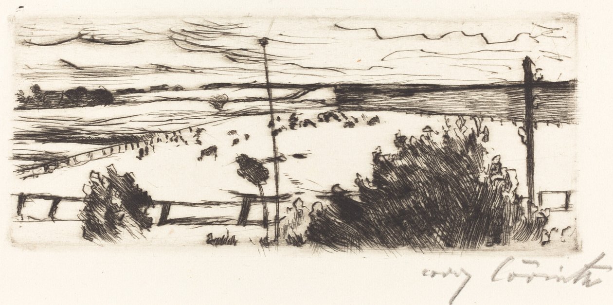 Kust (havsbild) av Lovis Corinth