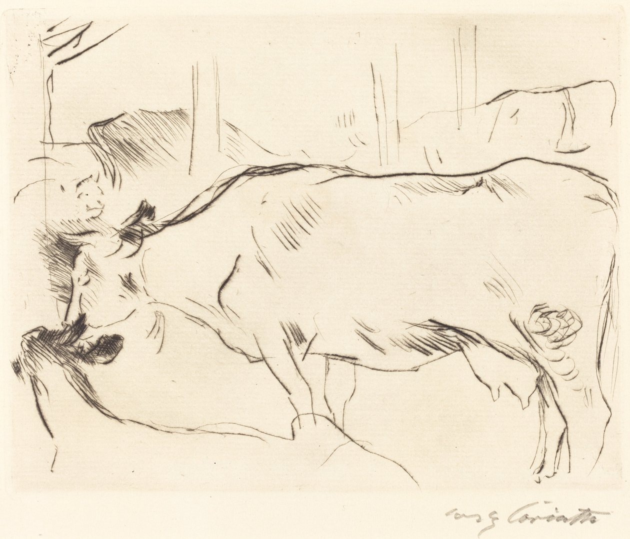 Cow Lad II Cow Lad II, 1914. av Lovis Corinth