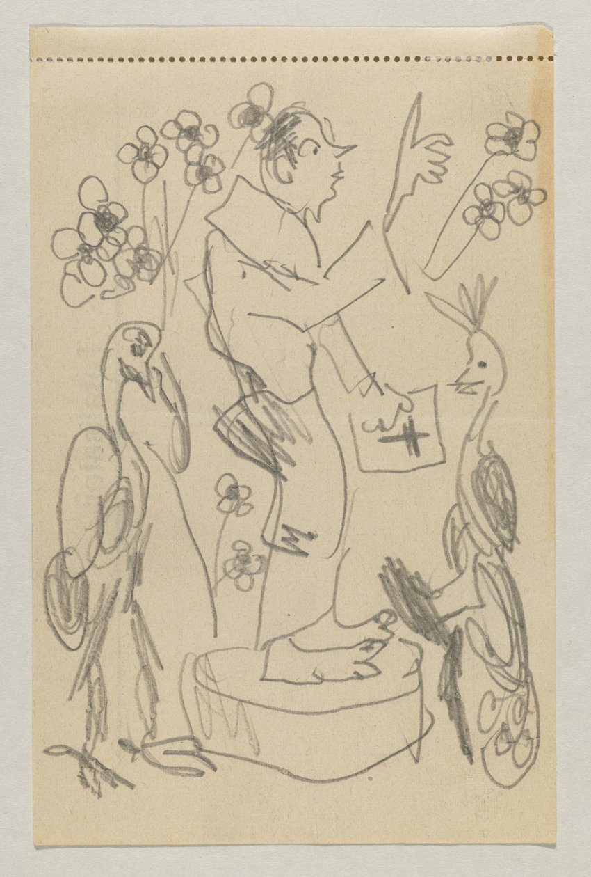 Lovis Corinth och Carl Strathmann av Lovis Corinth