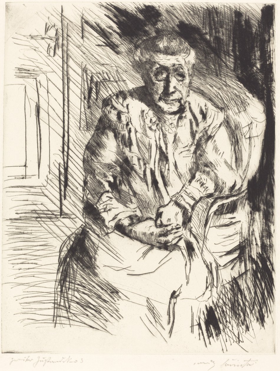 Ma Belle Mere svärmor, 1919. av Lovis Corinth