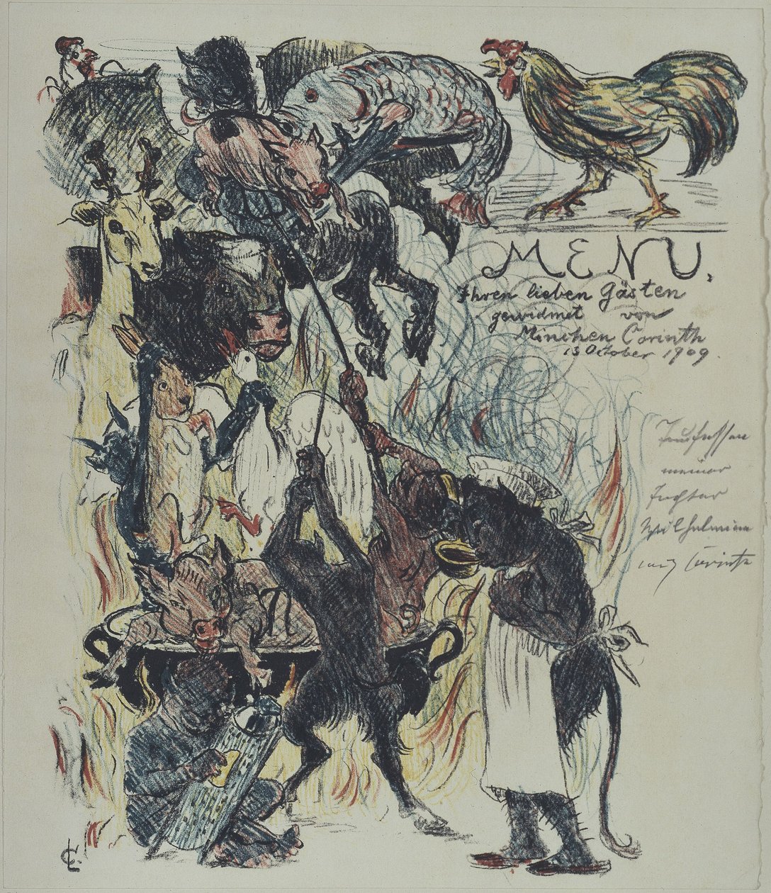 Meny av Lovis Corinth