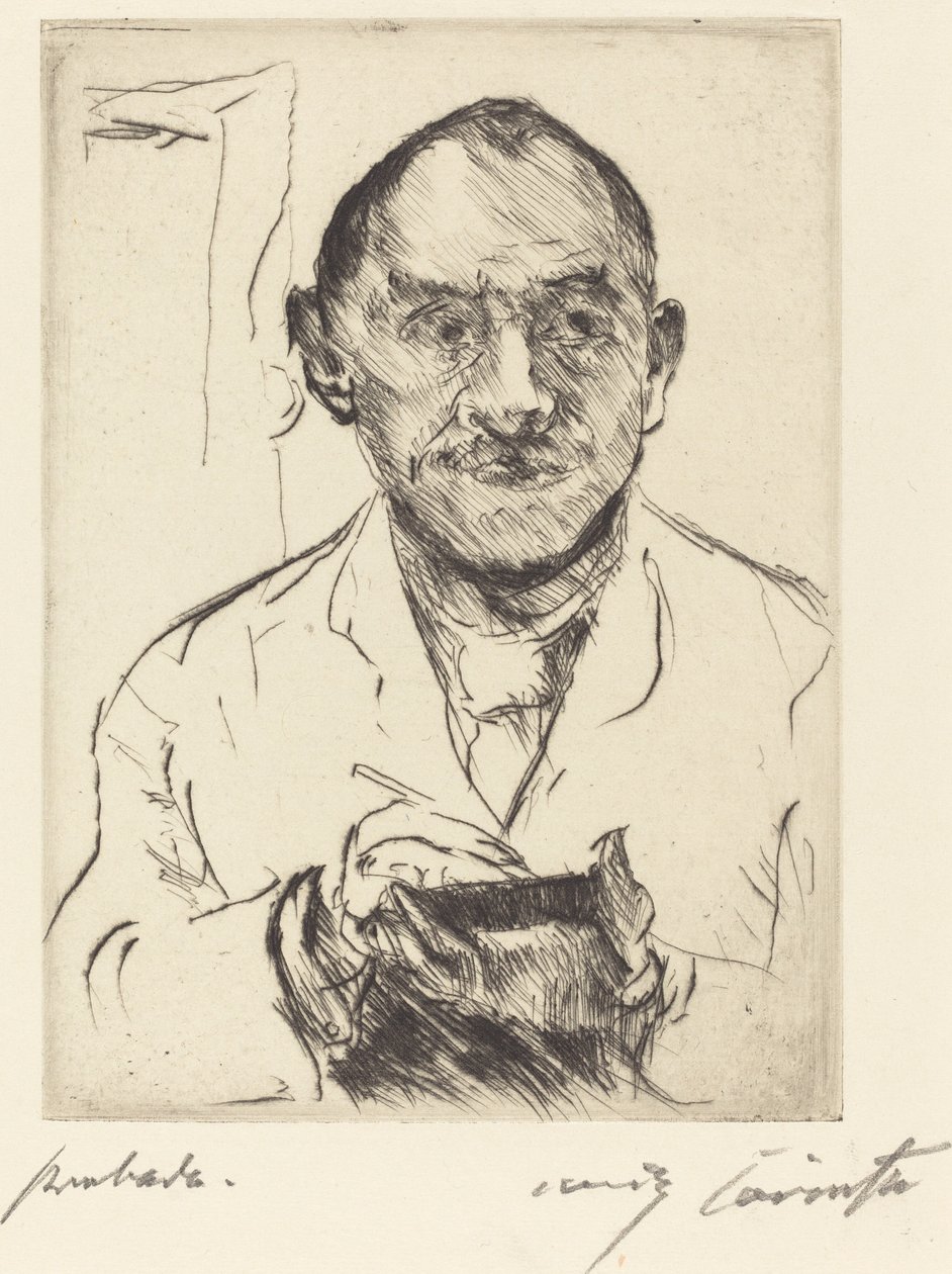 Självporträtt (Självporträtt) av Lovis Corinth