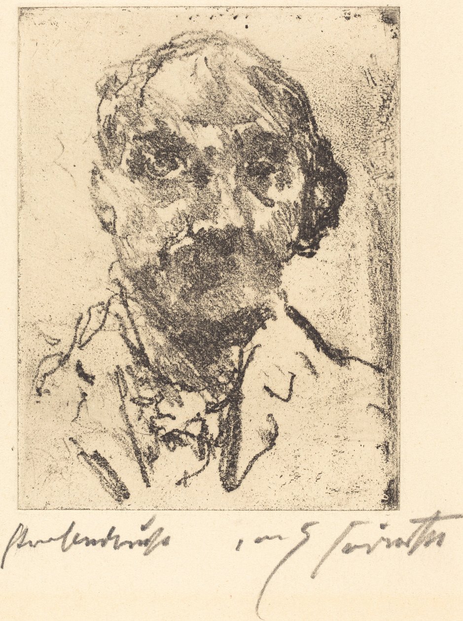 Självporträtt (Självporträtt) av Lovis Corinth