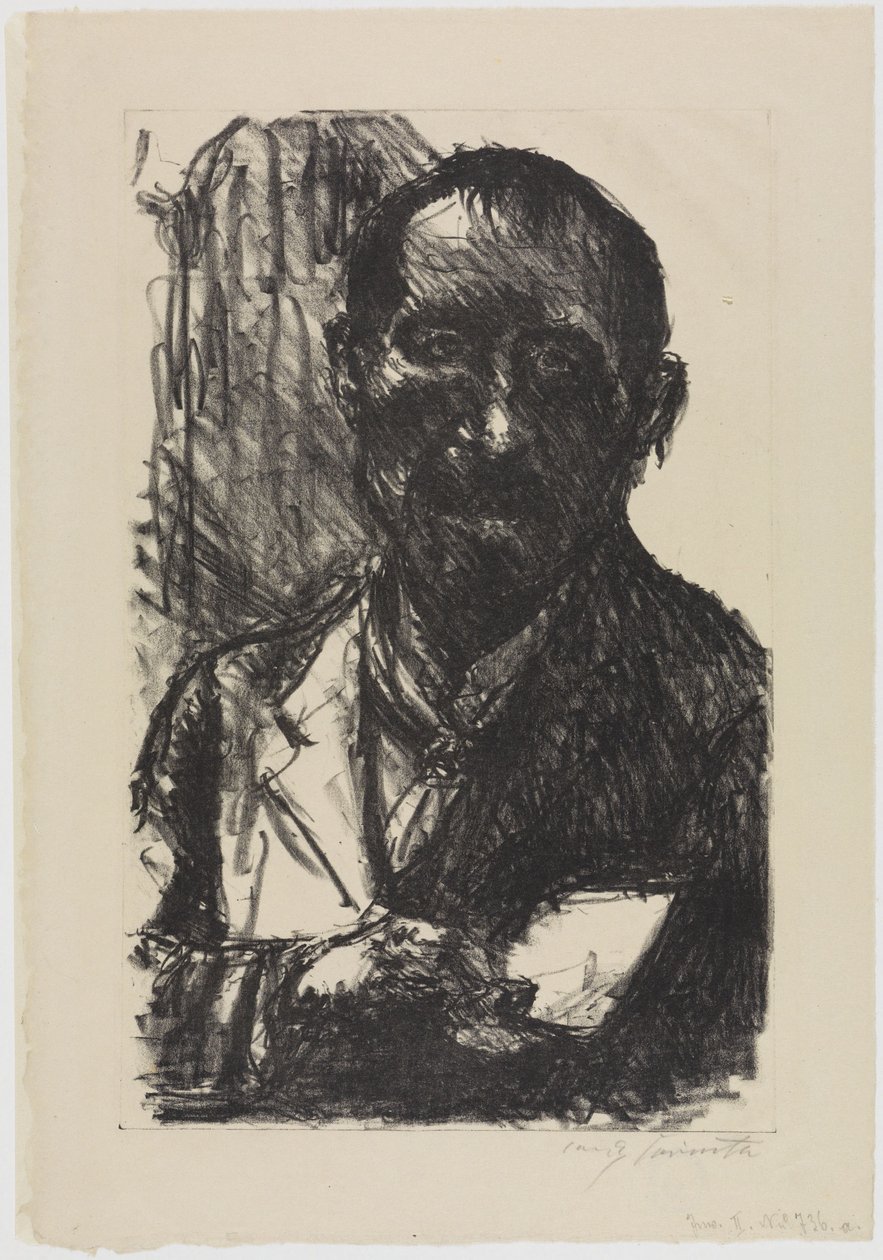 Självporträtt av Lovis Corinth