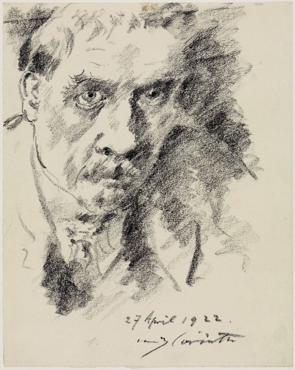 Självporträtt av Lovis Corinth