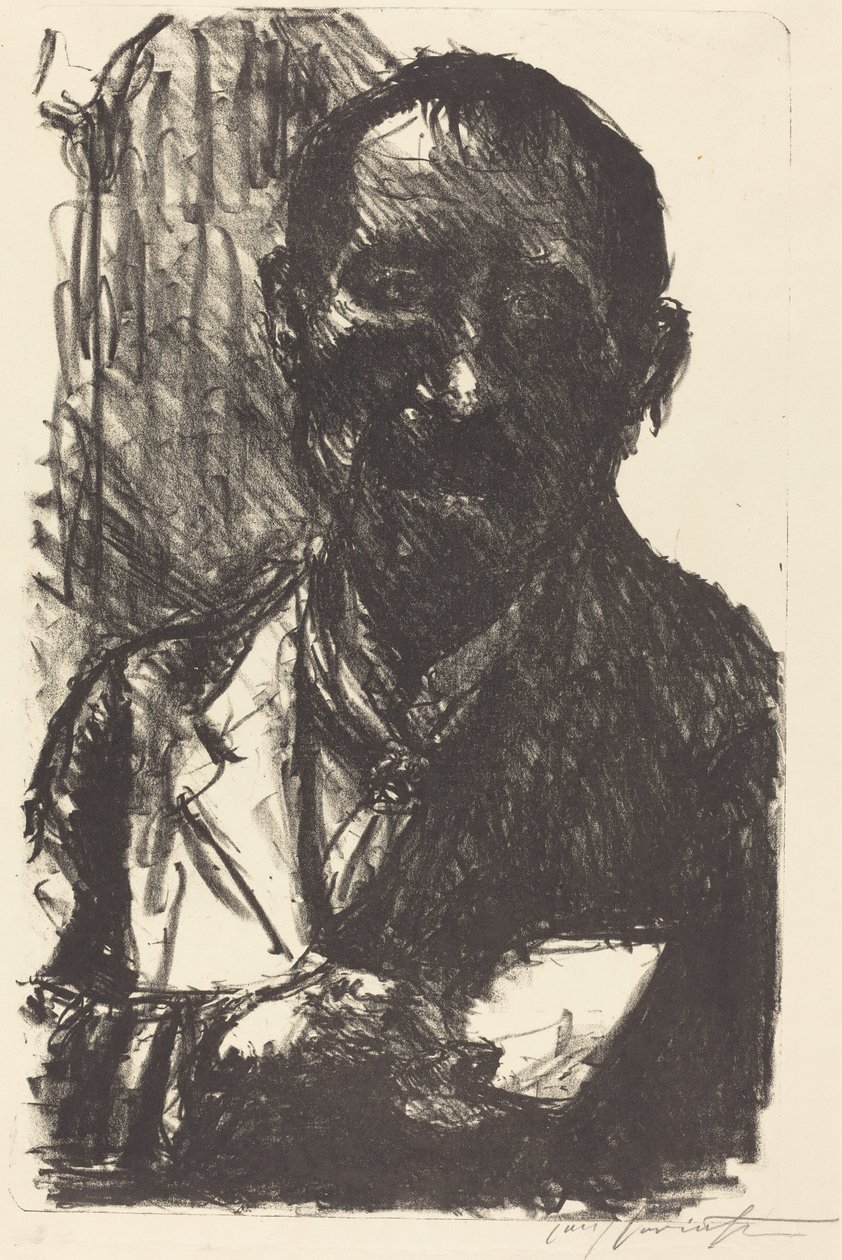 Självporträtt 1919 (Självporträtt 1919) av Lovis Corinth