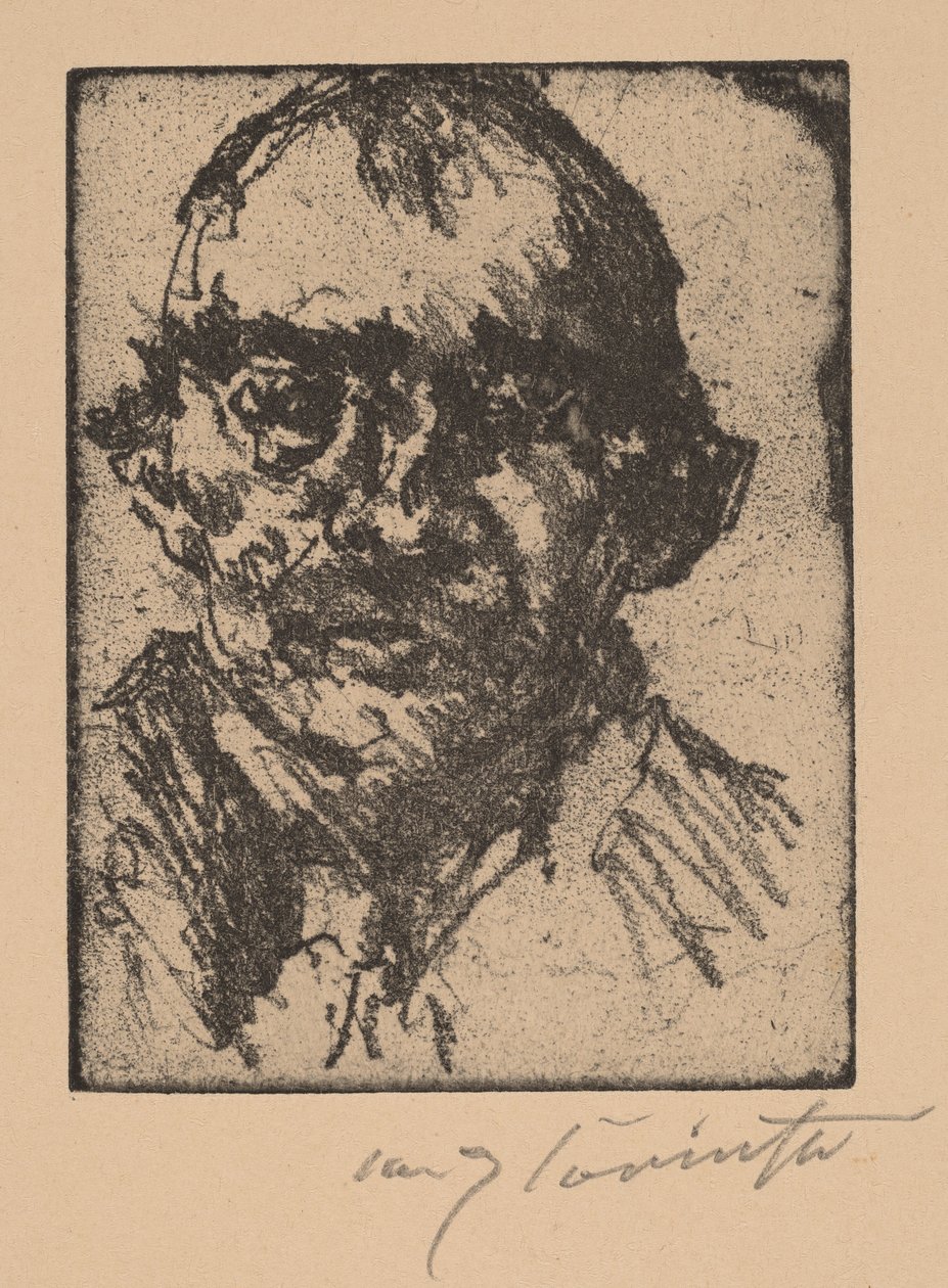 Självporträtt Självporträtt, 1920-1921. av Lovis Corinth