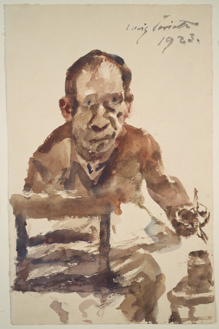 Självporträtt av Lovis Corinth