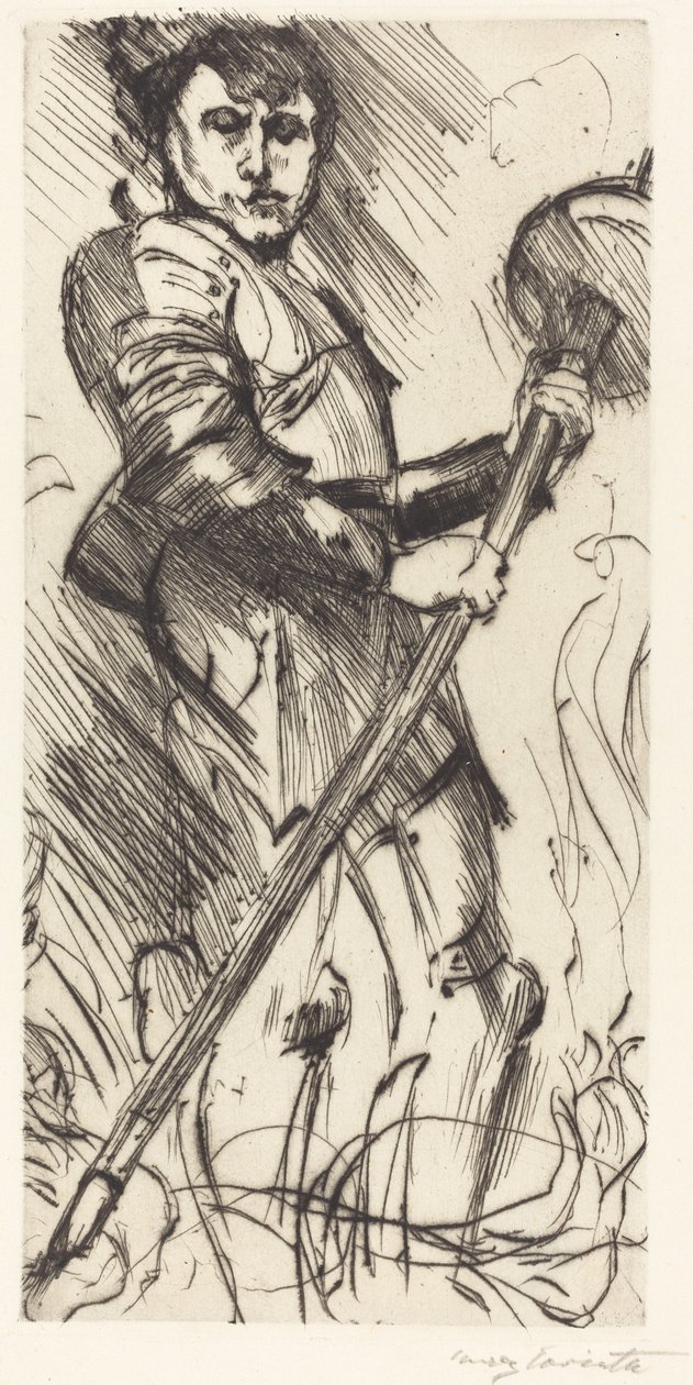 St. Georg (Saint Georg) av Lovis Corinth