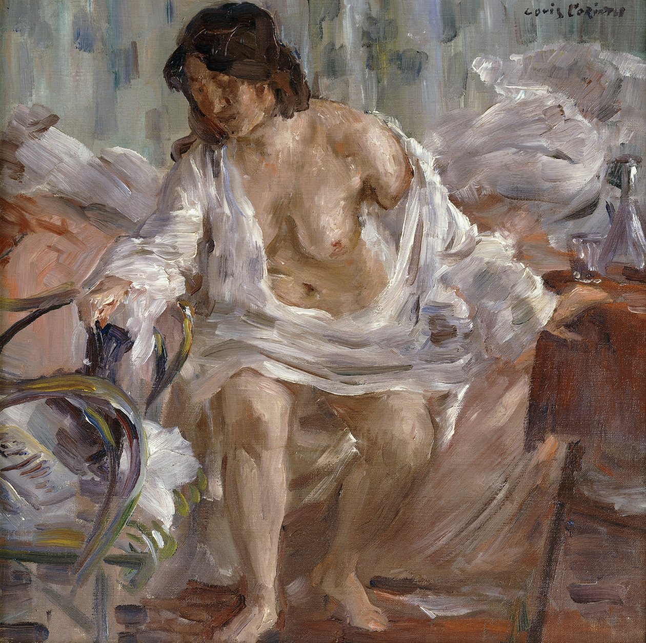 står upp; Att gå upp, 1910 av Lovis Corinth