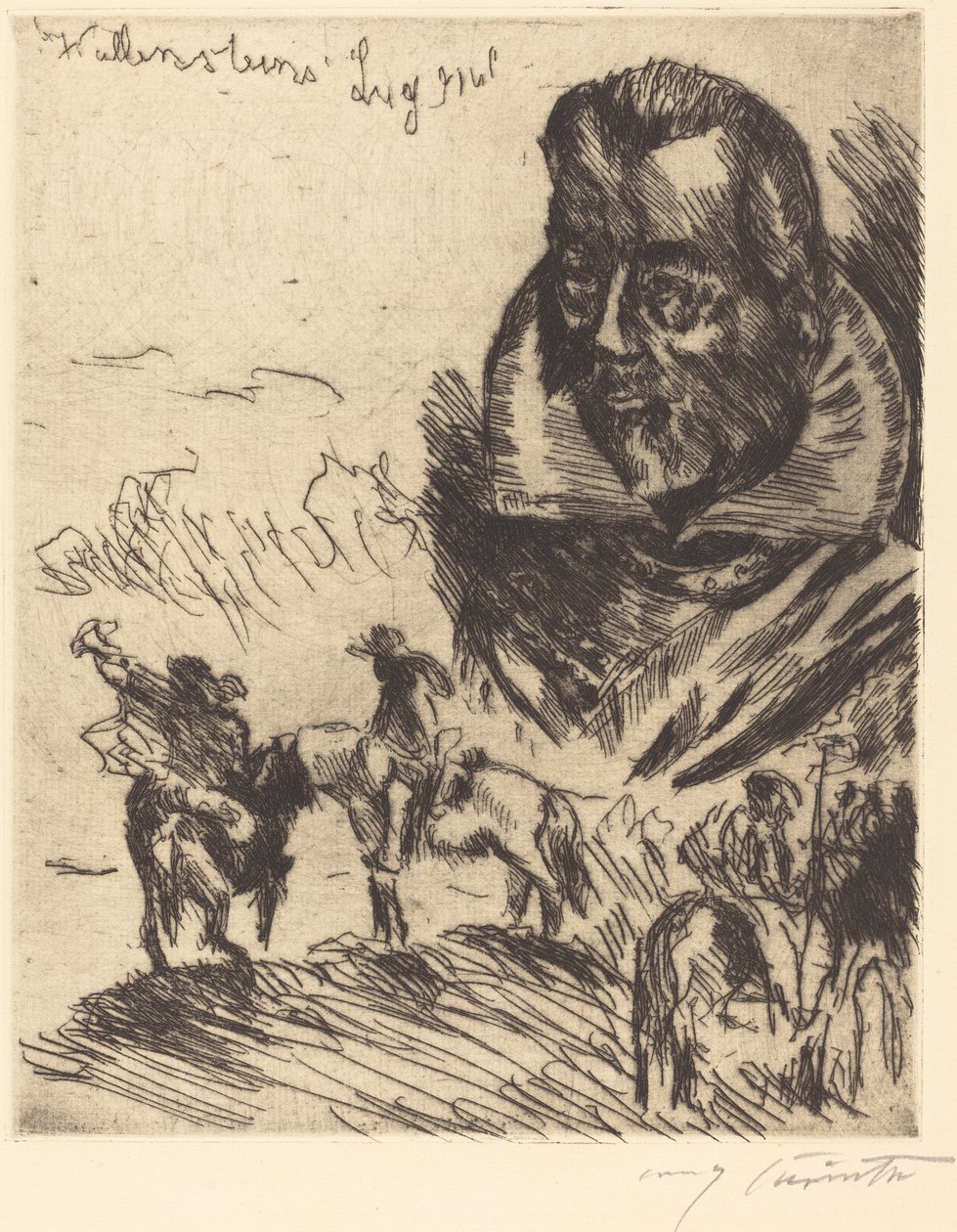 Frontispices titelsida, 1923. av Lovis Corinth