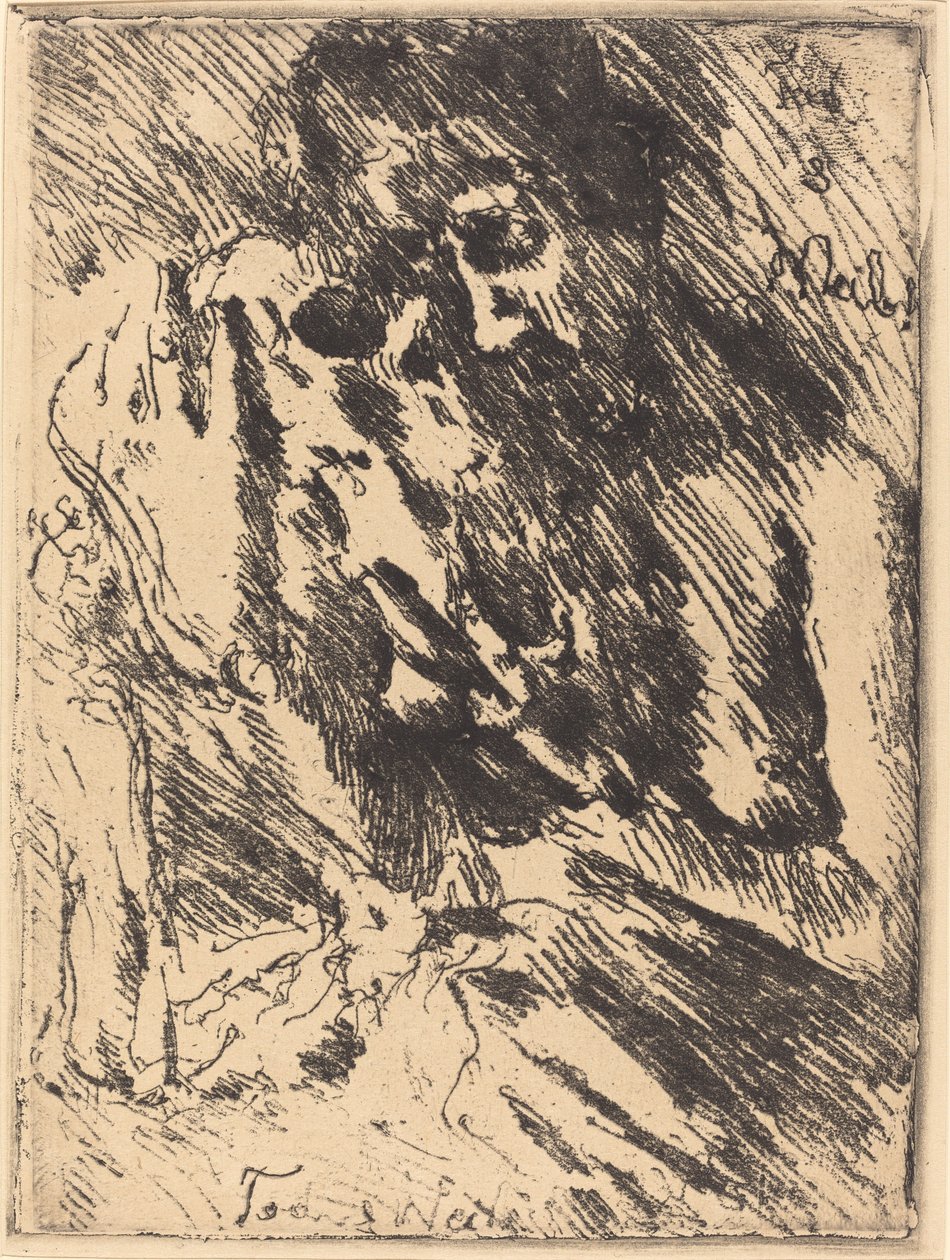 Döden och kvinnan av Lovis Corinth