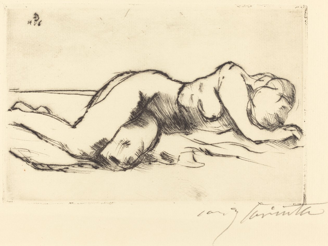 Naken kvinna Naken kvinna, 1916. av Lovis Corinth